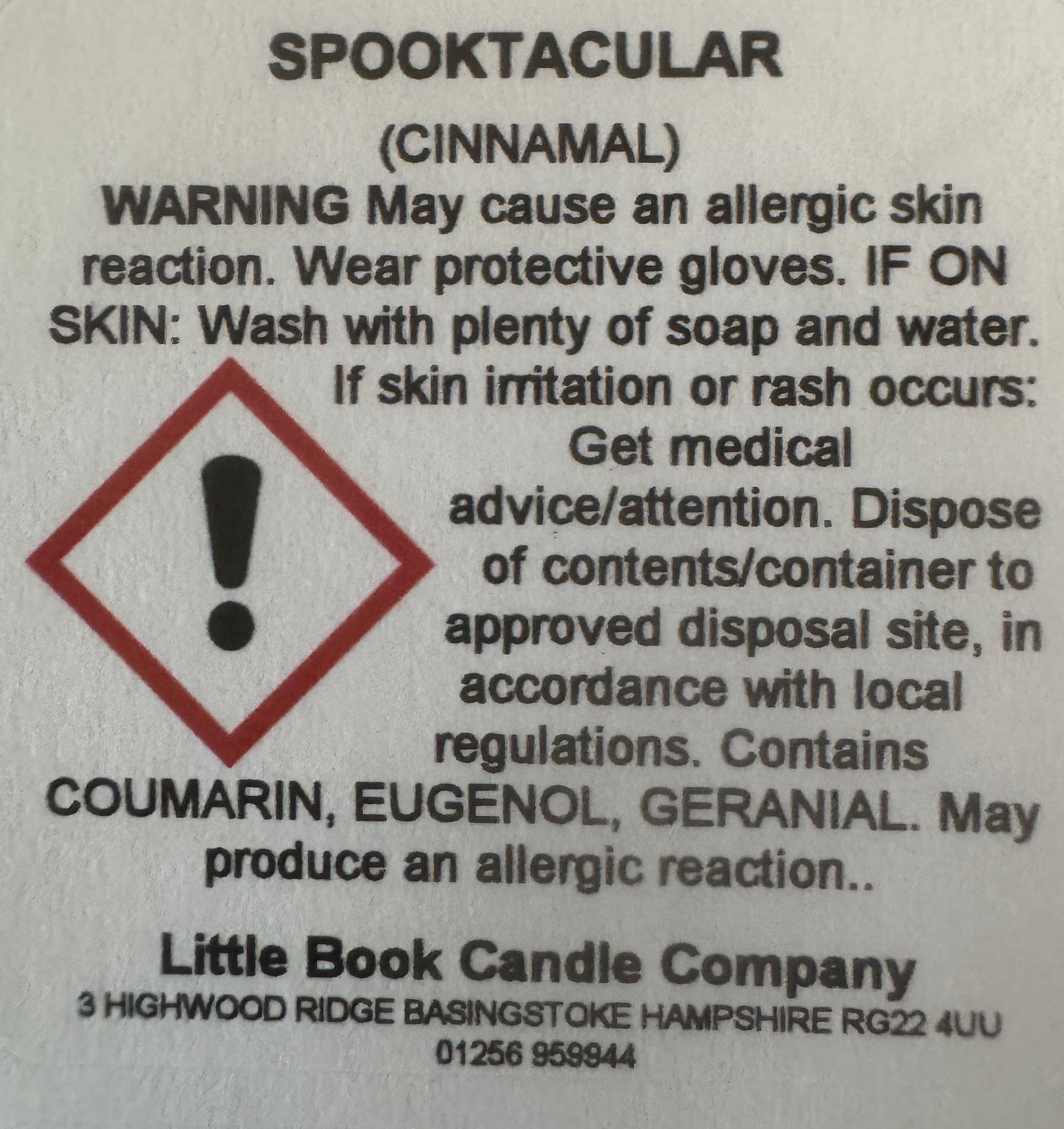 60g Clam Bar Spooktacular