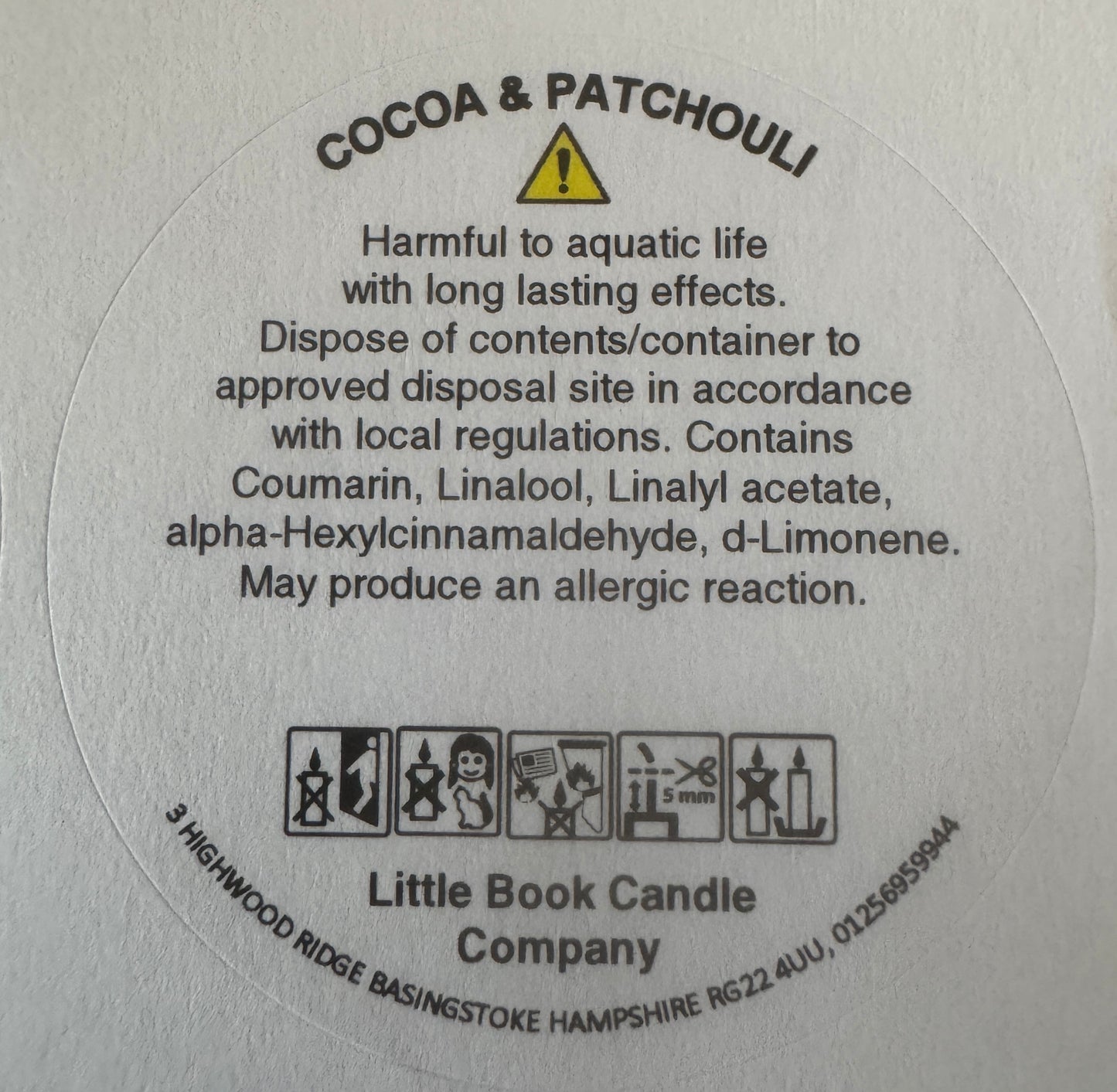 Pack of 10 Wax Melt Hearts Cocoa & Patchouli