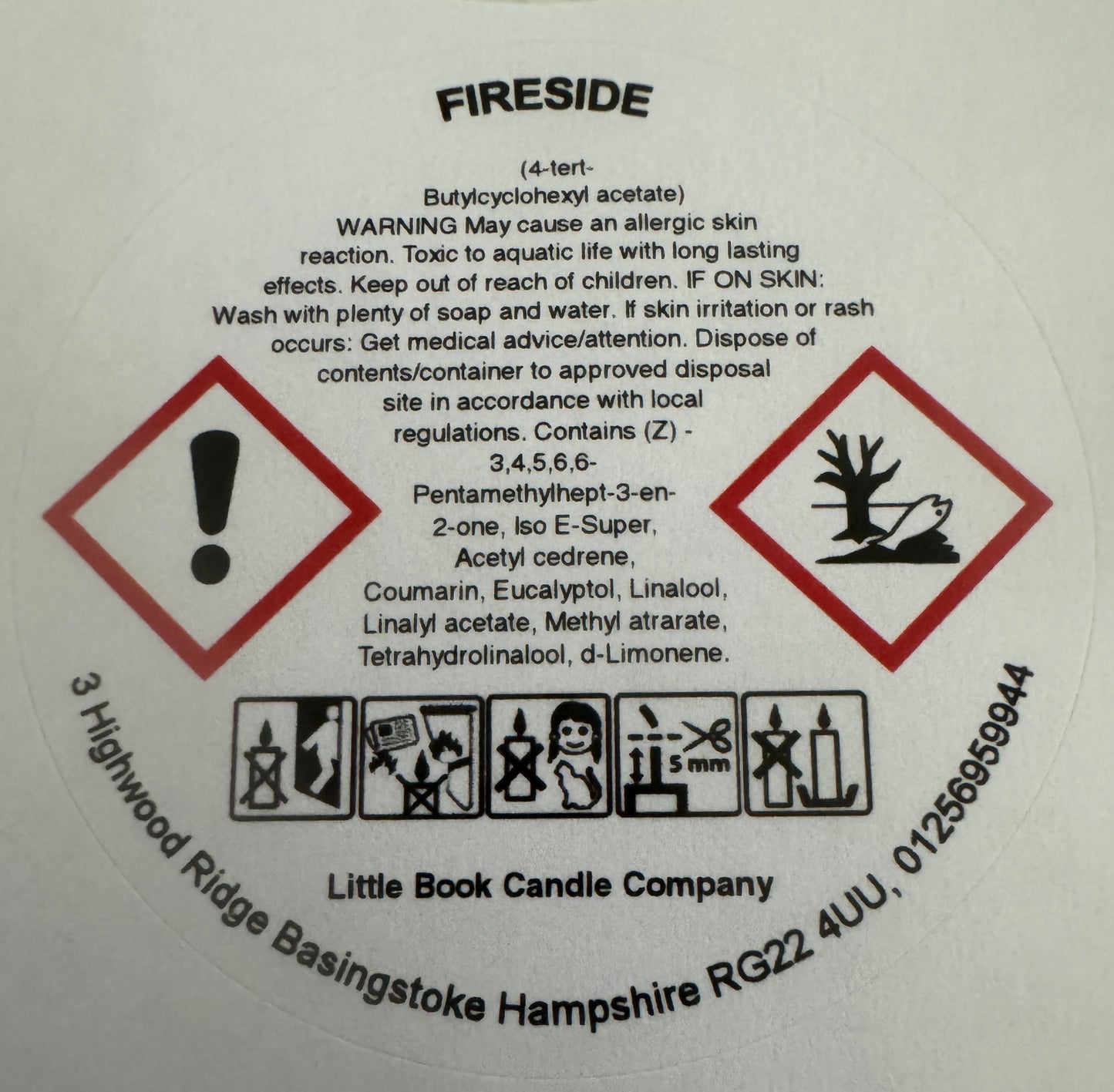 80g Soy Wax Candle Fireside