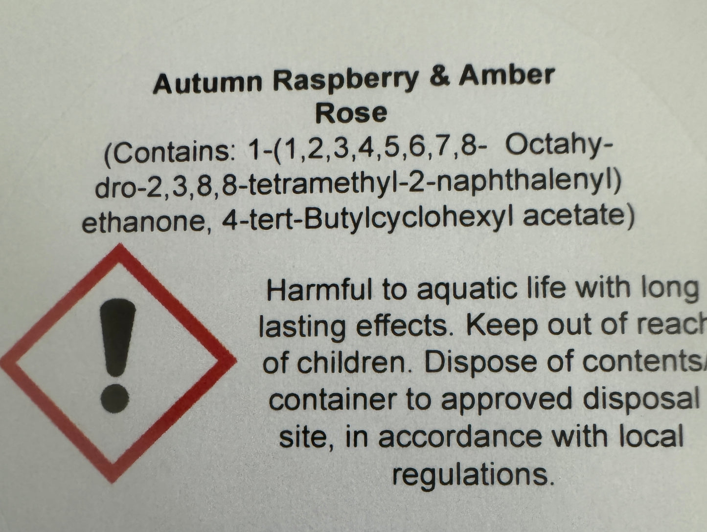 Pack of 6 Tea Lights in Organza Bag Autumn Raspberry & Amber Rose