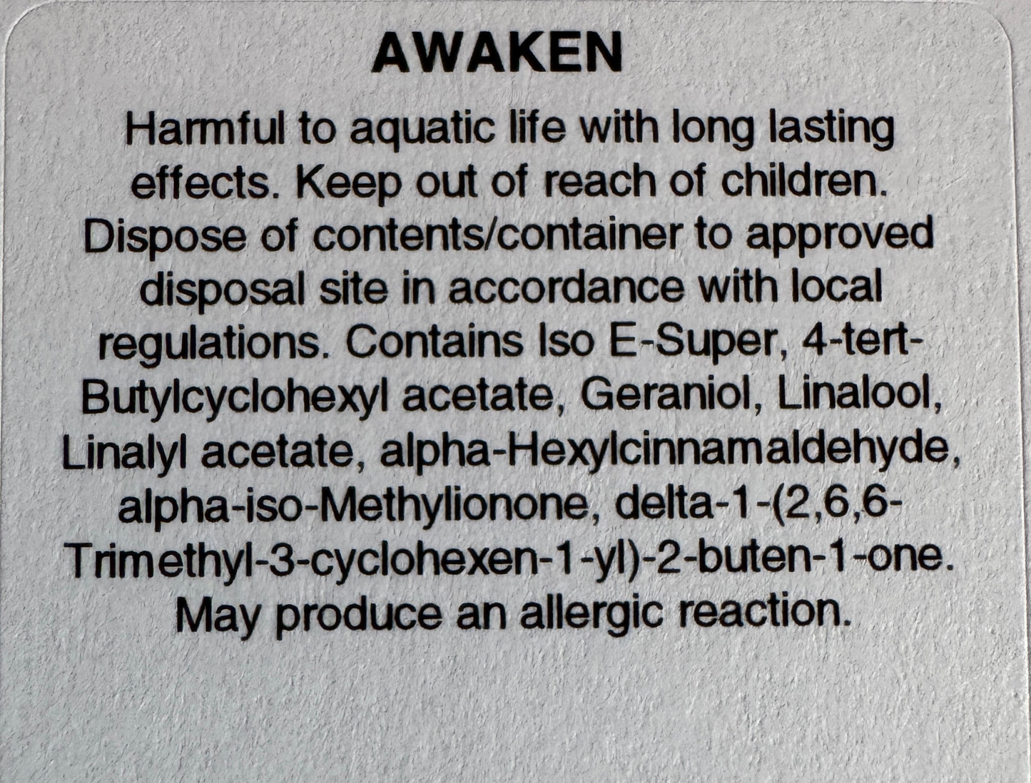 60g Clam Bar Awaken