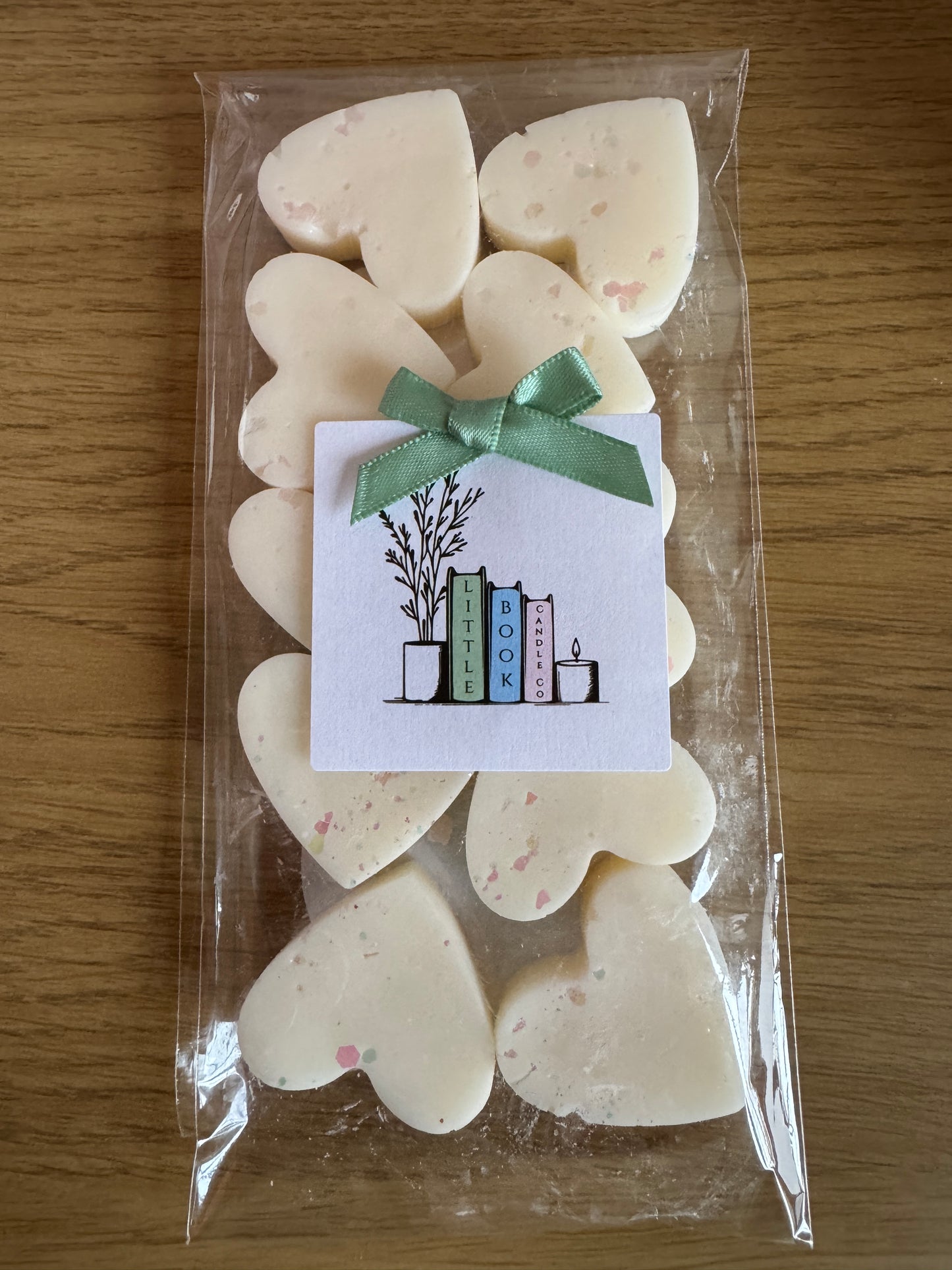 Pack of 10 Wax Melt Hearts Spellbound