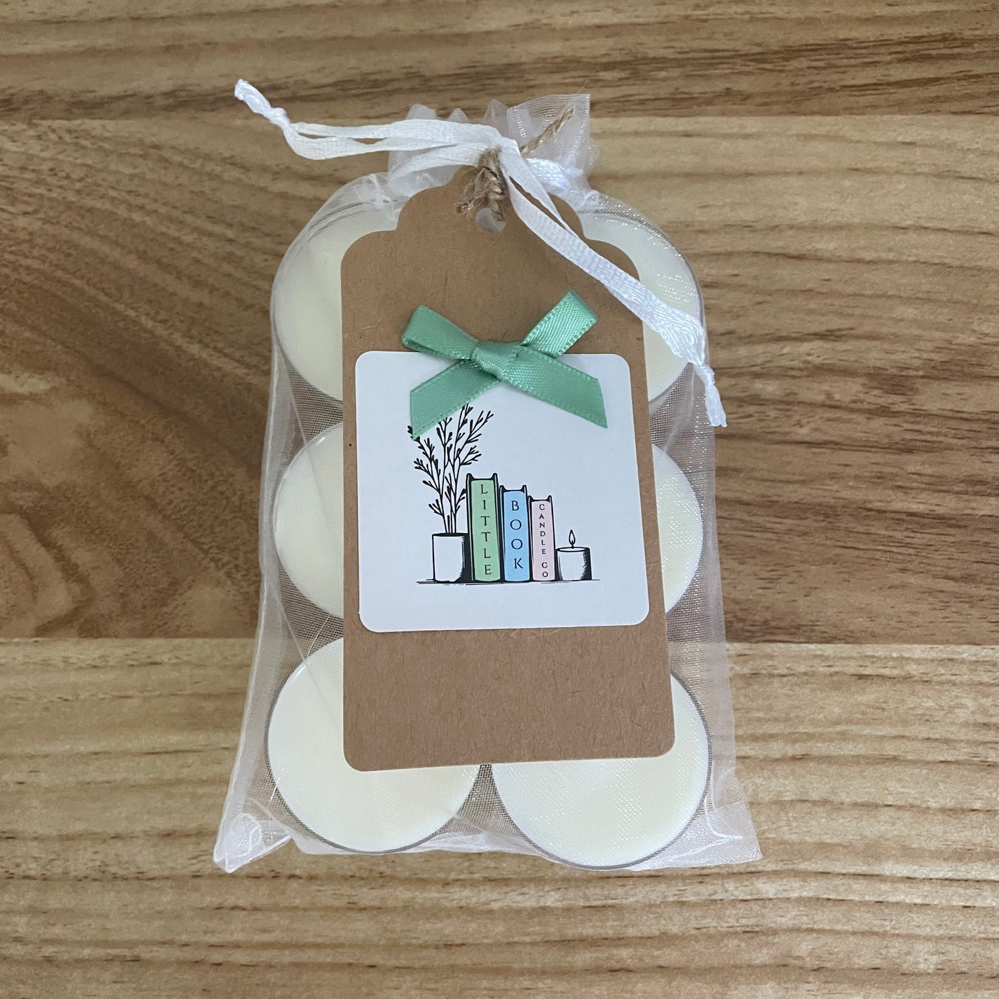 Pack of Tea Lights in Organza Bag Cosy Cashmere & Winter Musk