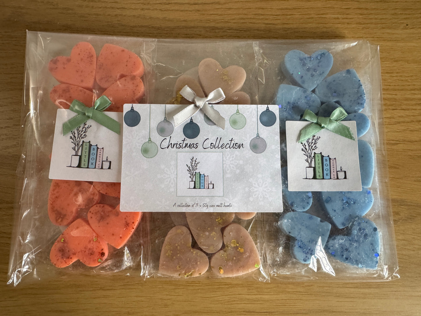 Christmas Collection - Wax Melt Hearts