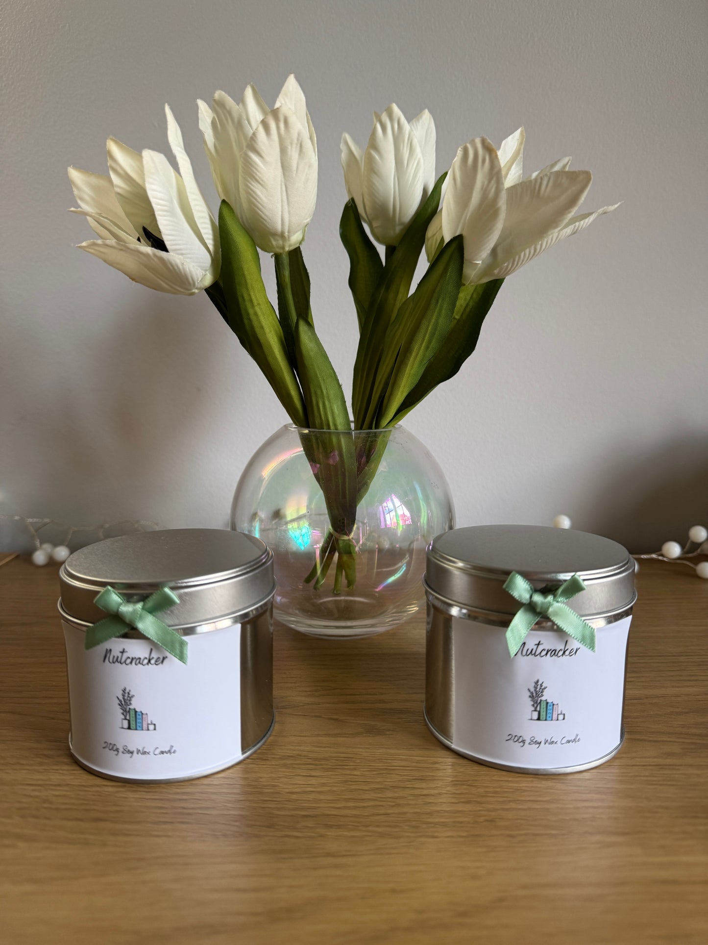 200g Candle Tin Nutcracker