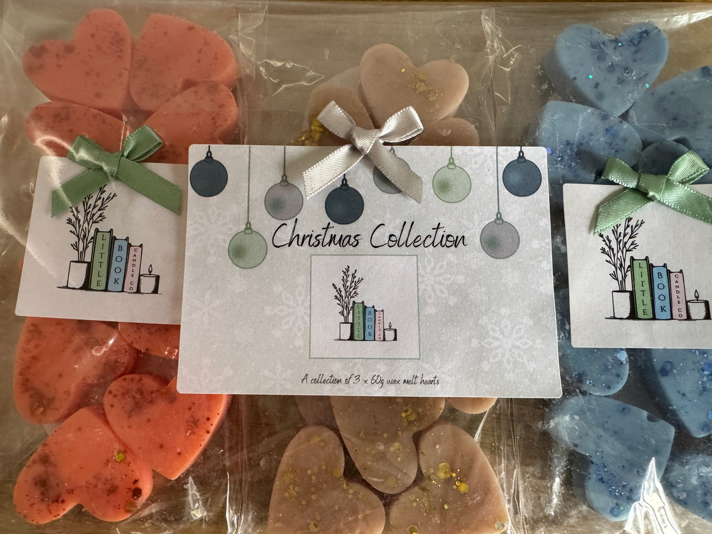 Christmas Collection - Wax Melt Hearts