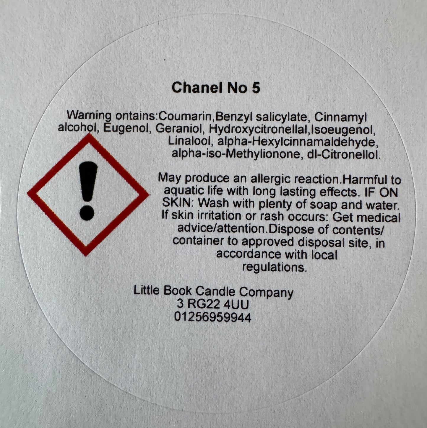 Pack of 10 Wax Melt Hearts Chanel No 5 (inspired)