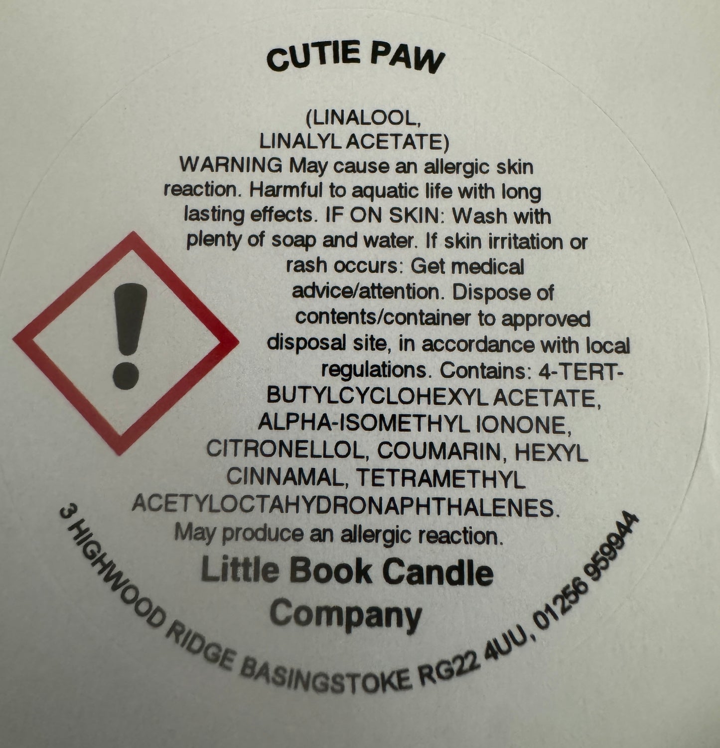 250ml Odouraze Room Spray Cutie Paw