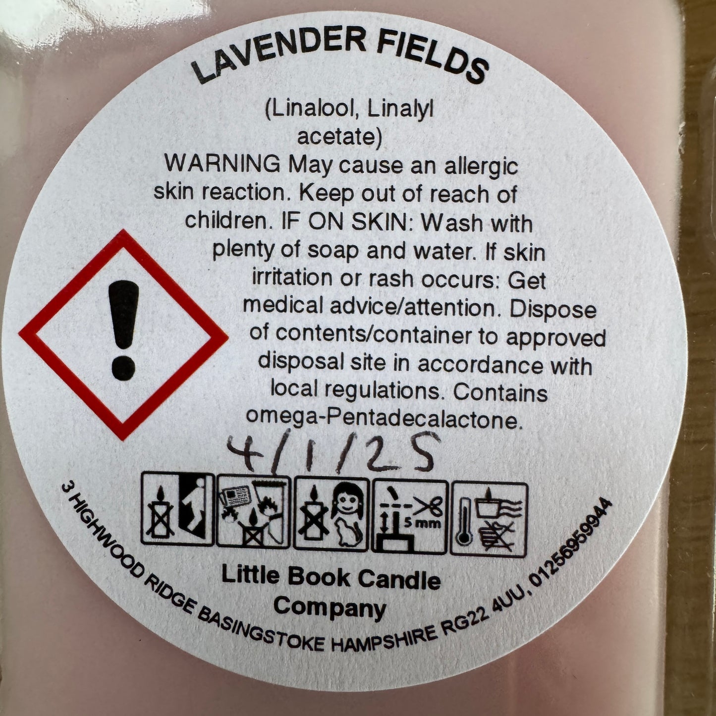60g Clam Bar Lavender Fields
