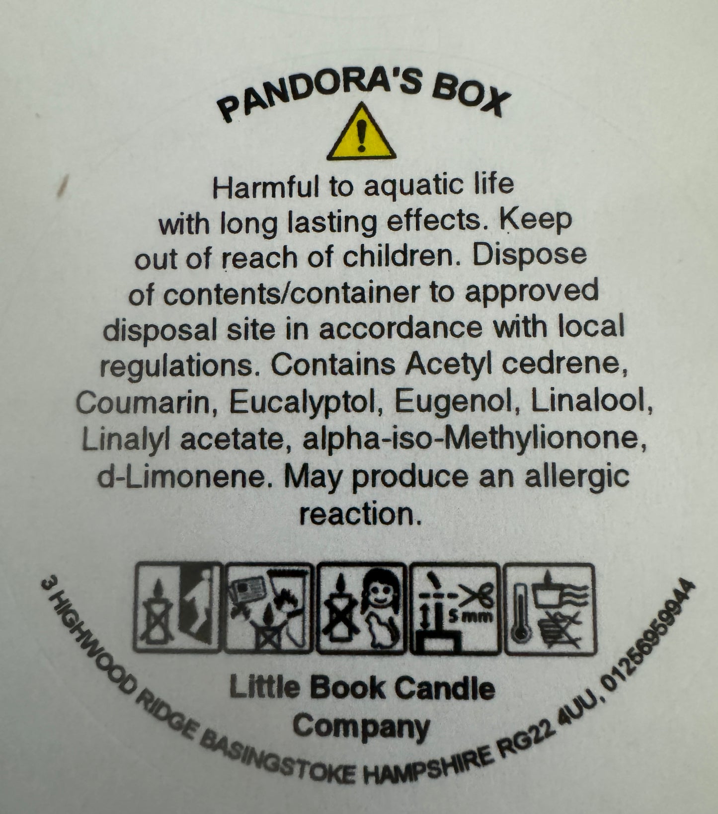 80g Soy Wax Candle Pandora's Box