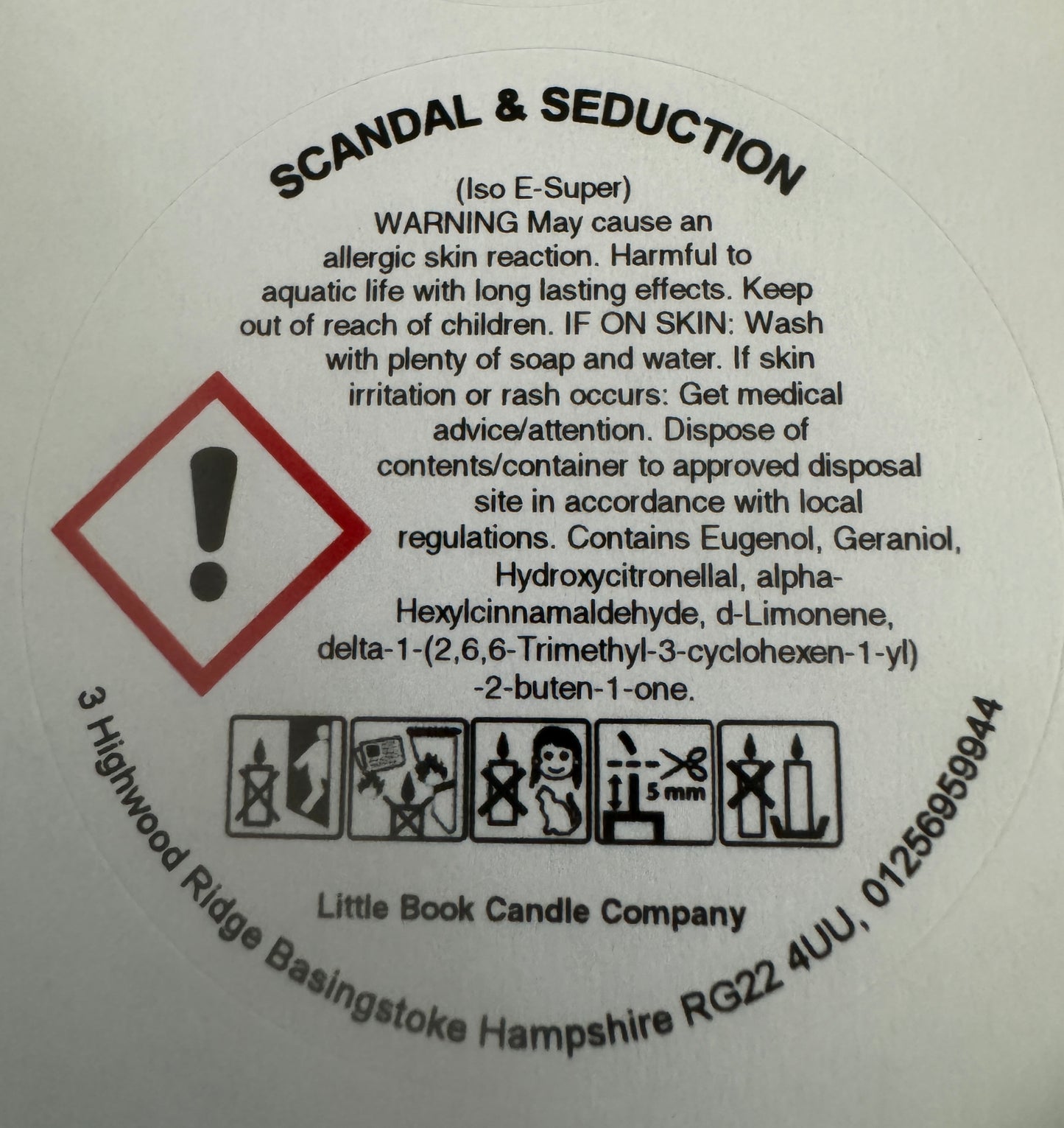 30cl Candle Scandal & Seduction