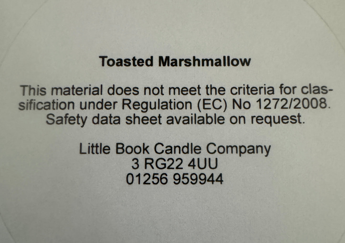 200g Candle Tin Toasted Marshmallow