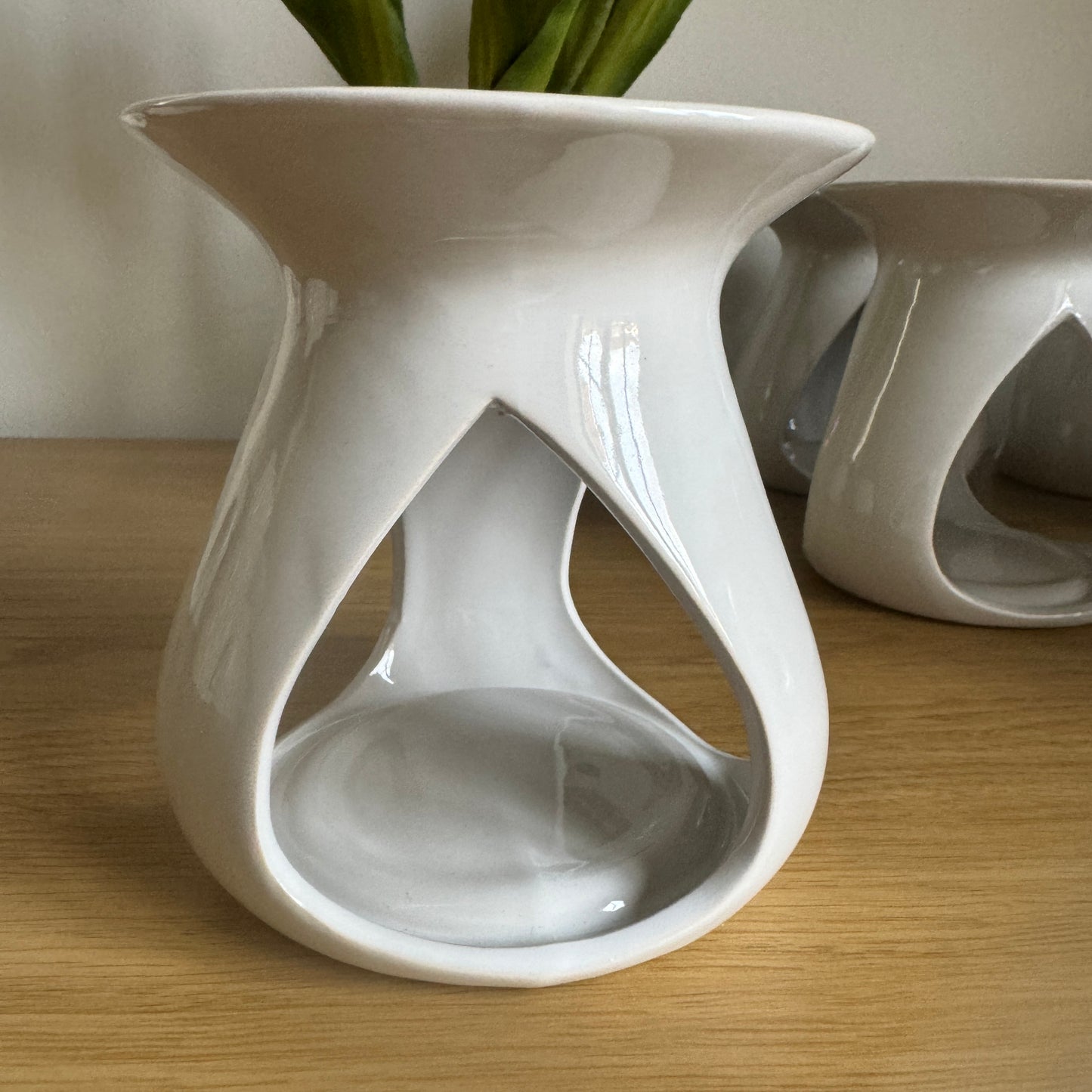 White Wax Melt Burner
