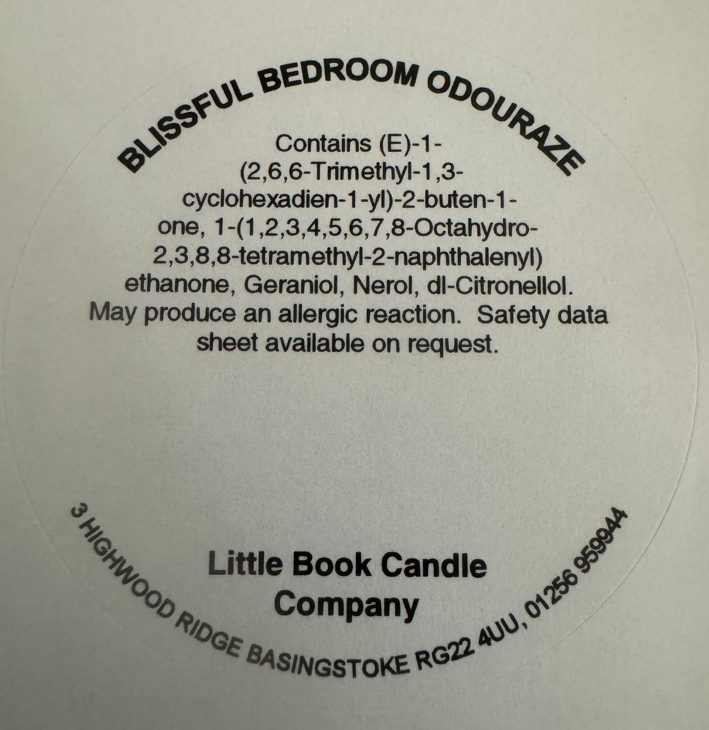 250ml Odouraze Room Spray Blissful Bedroom