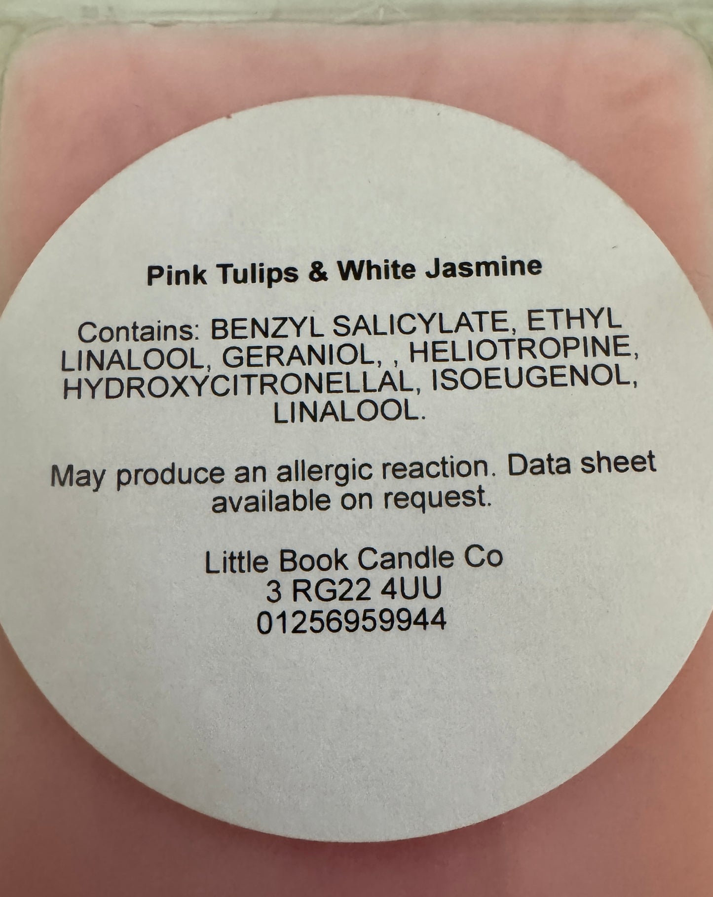 100ml Room Spray Pink Tulips & White Jasmine