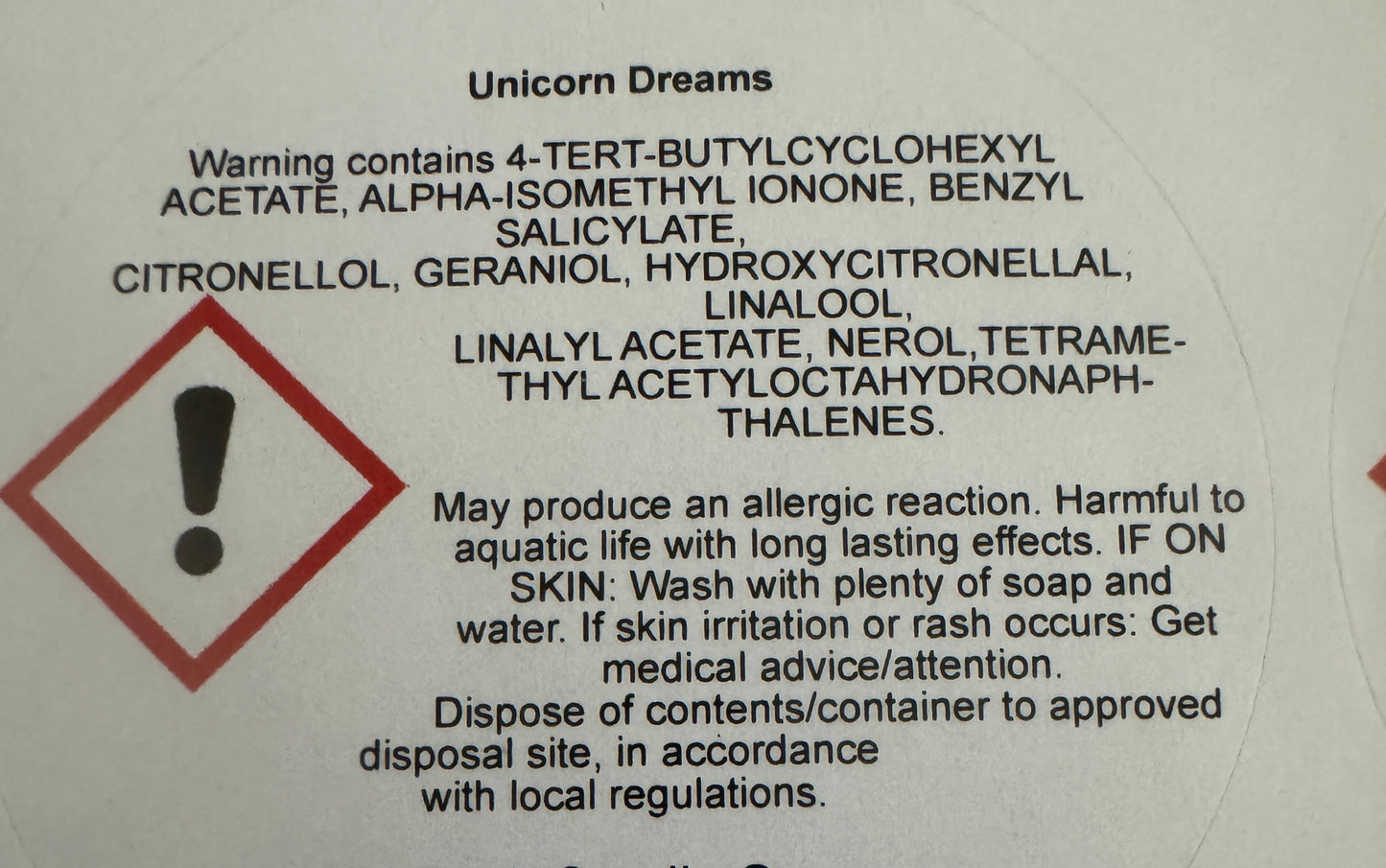 Pack of Tea Lights in Organza Bag Unicorn Dreams