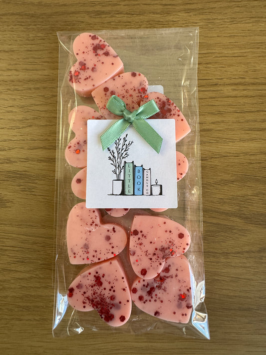 Pack of 10 Wax Melt Hearts Sahara