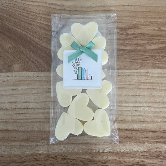 Pack of 10 Wax Melt Hearts Bee Cause