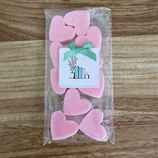 Pack of 10 Wax Melt Hearts Ice Pixie